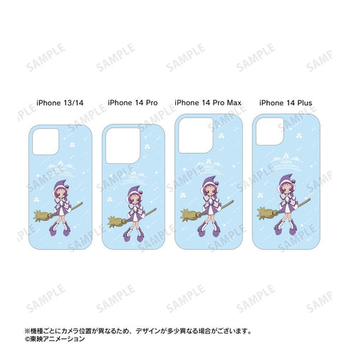 『おジャ魔女どれみ ドッカ~ン!』描き下ろし おんぷ 魔女界へ行くどれみたちver. グリッターiPhoneケース